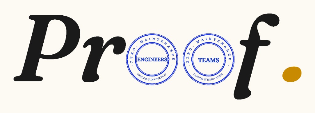Proof by Zero Maintenance Engineers logo